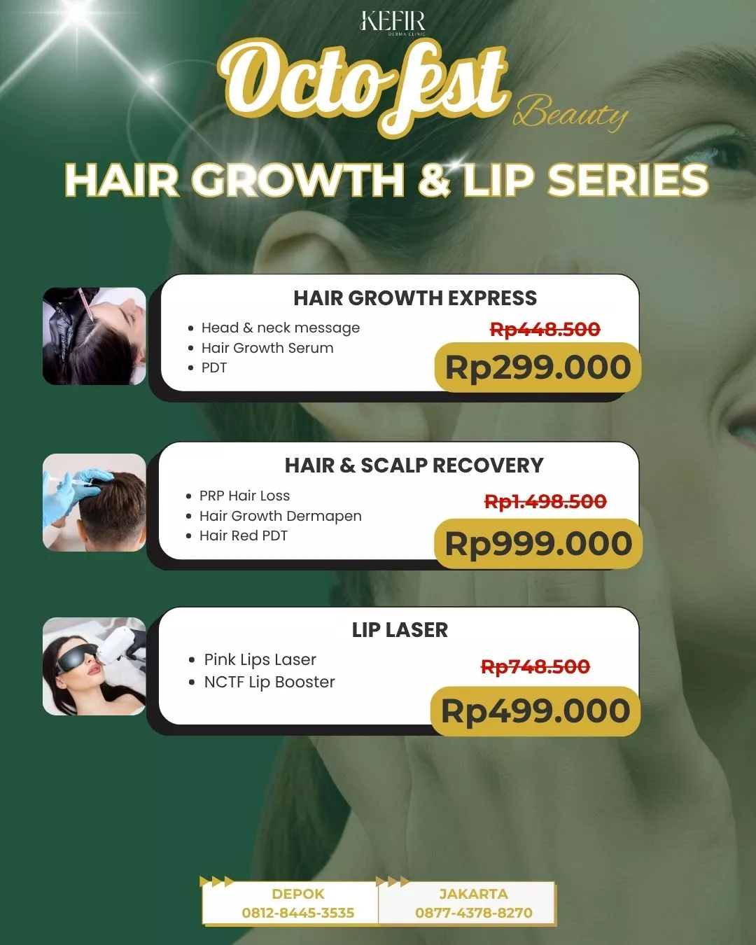hair growth & lip series KDC Oktober 2025