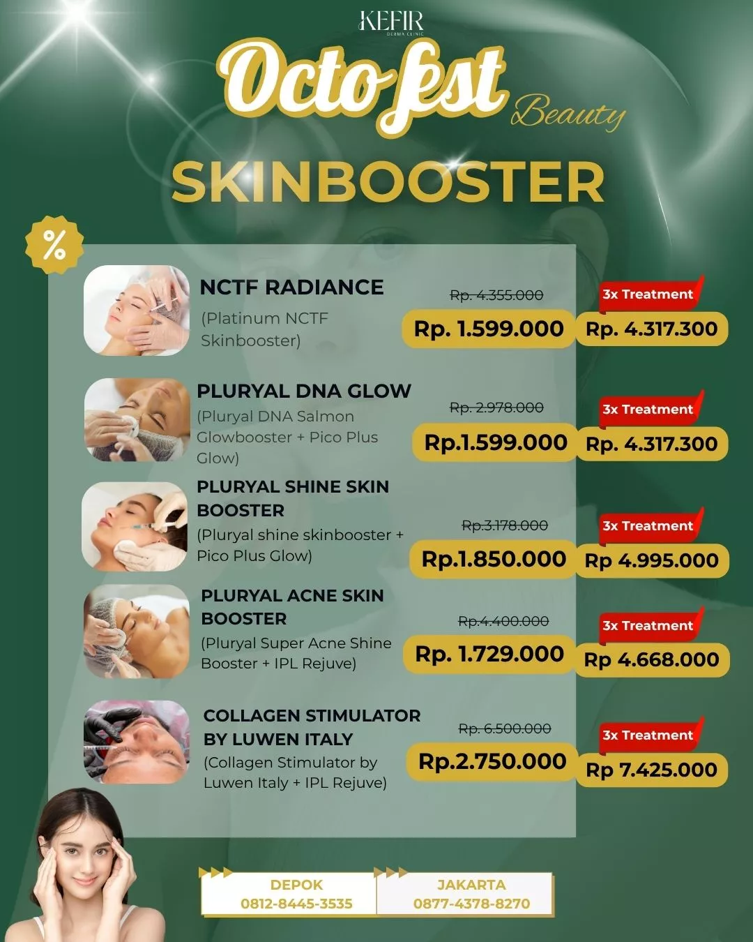 skin booster KDC Oktober 2025